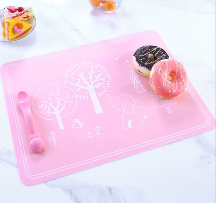 제품 매트, Rollable 실리콘 Placemat 판이 정연한 실리콘에 의하여 농담을 합니다