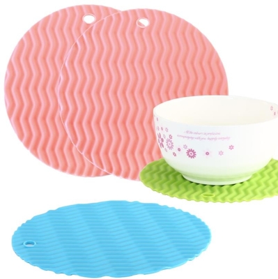 재사용할 수 있는 실리콘 부엌 공구, 식탁 Placemats 유니버설