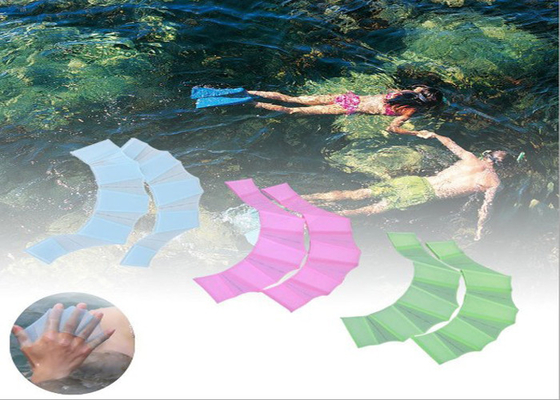 실리콘 Swimswim를 위한 Webbed 수영 장갑 귀뚜라미 및 수영 연습기