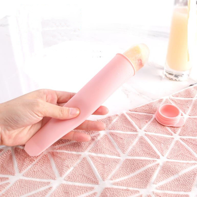 노르딕 경기 컬러 DIY 아이스크림 실리콘 아이스크림은 Lid로 상업적 식품 등급을 성형합니다